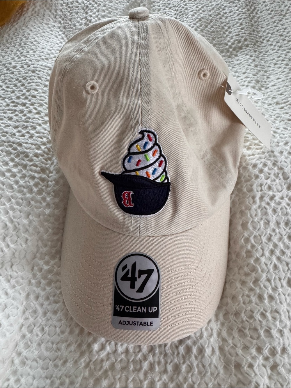 '47 Red Sox ice cream baseball cap NWT